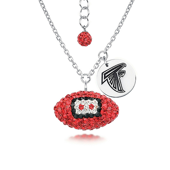 Official NFL Atlanta Falcons Football Necklace
